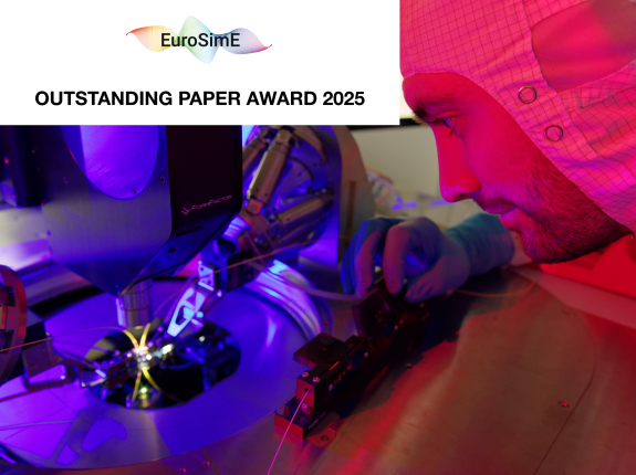 Outstanding Paper Award 2025 für die Forschung an Nanotechnologien für Photonik und MEMS
