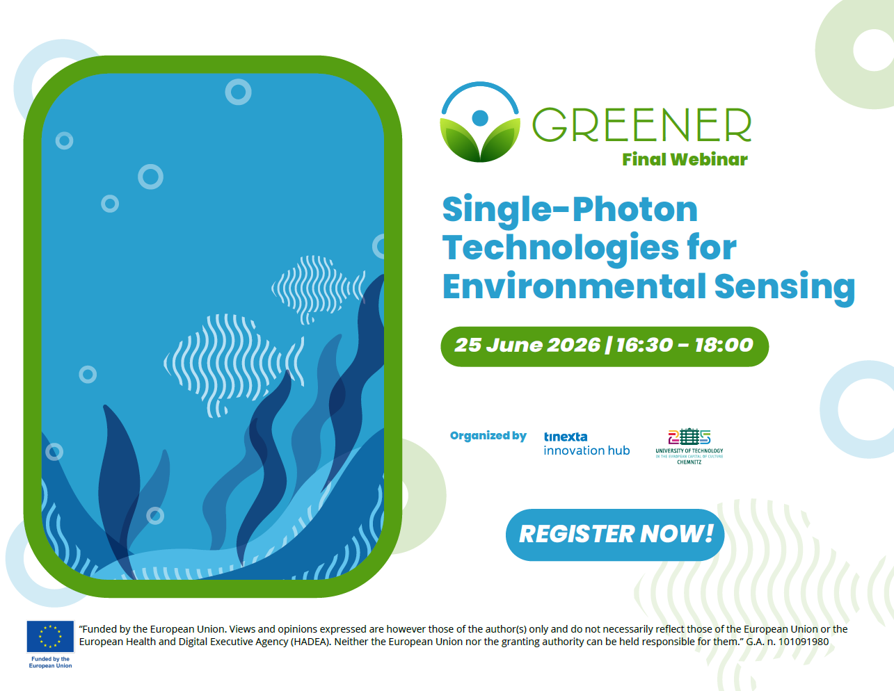 From Quantum Light to Clean Water – GREENER Final Webinar